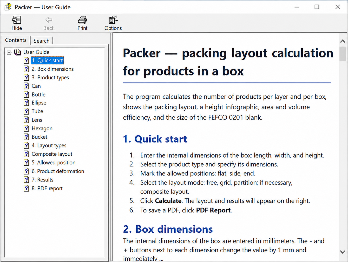 Packer user guide