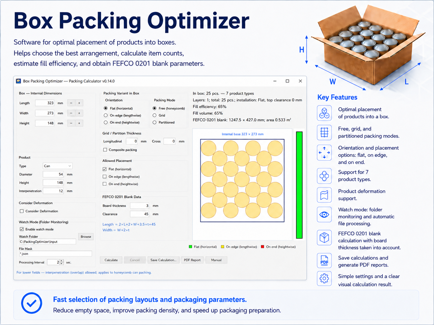 Box Packing Optimizer