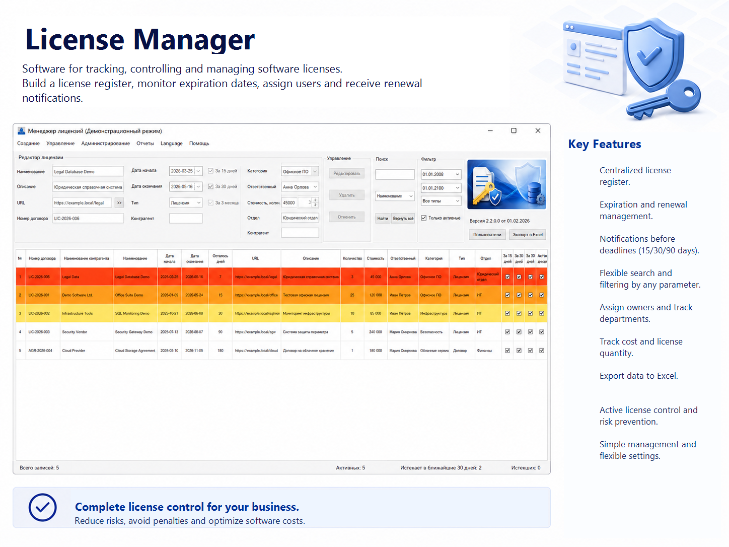 License Manager